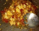 A picture of step 4 of Paneer veg.
