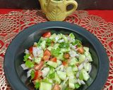 A picture of step 5 of Shirazi Salad.
