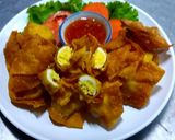 รูปขั้นตอนการทำที่ 4 ของ เกี๊ยวไข่นกกระทาทอด