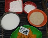 Foto langkah ke 1 dari resep Puding Labu Kuning Lumer.