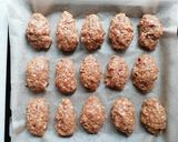 Tojásmentes, bulguros pulykafasírt recept fázis 4 fotója