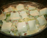 Foto del paso 12 de la receta: Brócoli y coliflor con bechamel, huevo y pavo