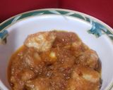A picture of step 6 of Boneless Chicken Manchurian Curry 👌.