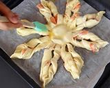 Foto del paso 6 de la receta: Estrella con salmón y queso crema Sin Tacc 🐟⭐️