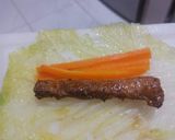 Foto langkah ke 4 dari resep Tuna rol bumbu kacang menu diet.