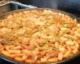 A picture of step 19 of Paella Mixta (Señoret).