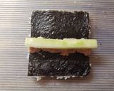 Une image de l'étape 12 de Sushis (Maki - California) Truite-Avocat.
