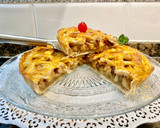 Foto del paso 16 de la receta: Pastel con nueces, pasas, manzanas y cabello de ángel