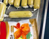 Hình bước làm 3 của món Khoai lang cuộn phô mai