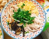 Hình bước làm 11 của món Bún thang