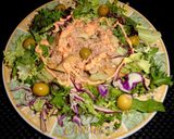 Foto del paso 6 de la receta Ensalada de pasta con atún y salsa rosa