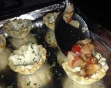 A picture of step 12 of Mushroom Marscapone Phyllo Bites.