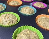 Foto del paso 6 de la receta: Muffins integrales de manzana y canela (relleno 🎁)