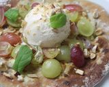 A picture of step 7 of “Buckwheat flour fruit pizza”.