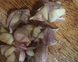รูปขั้นตอนการทำที่ 1 ของ ผัดผักกาดขาวใส่ไข่