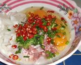 รูปขั้นตอนการทำที่ 1 ของ ไข่เจียวทรงเครื่อง