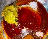 A picture of step 2 of Paneer kathi roll.