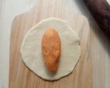 Foto langkah ke 4 dari resep Korean Sweet potato mochi bread / roti ubi korea.