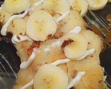 A picture of step 10 of CREAMY banana bread pudding 🍮.