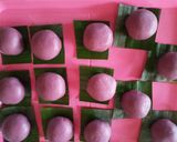 Foto langkah ke 3 dari resep Bakpao Ubi Ungu Tanpa Telur.