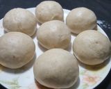 A picture of step 4 of Soft Puri with Aloo ki bhujiya, Kheer & achar.