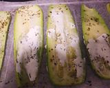 Foto del paso 2 de la receta: Rollitos de Calabacín rellenos de Salmón ahumado