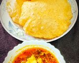 पूरी आलू टमाटर की सब्जी(poori aloo tamatar ki sabzi recipe in hindi) रेसिपी चरण 7 फोटो