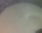 A picture of step 3 of Badam pista ice cream.