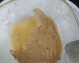 A picture of step 2 of Eggs milk tossed.