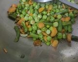 A picture of step 1 of Hara bhara kebab.