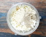 A picture of step 1 of Herb & Garlic Cheese Spread.