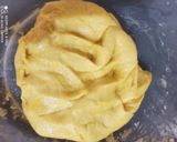 A picture of step 3 of Mango Pooran poli(with mango and chana daal stuffing).