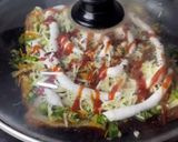 A picture of step 7 of Bread Omlet Pizza.