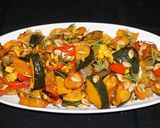 Foto del paso 4 de la receta: Vegetales asados con romero y semillas de zapallo kabosha