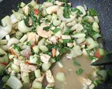 Foto langkah ke 4 dari resep Tumis Lompong Terasi.