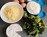 Une image de l'étape 1 de Quiche sans pâte, brocolis, camembert.