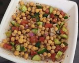 A picture of step 4 of Easy & Healthy Chickpea Salad.
