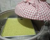 Foto langkah ke 8 dari resep Lupis Ketan Segitiga (tanpa cetakan daun pisang).