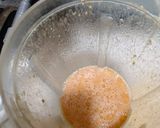 A picture of step 5 of Moong dal tomato carrot soup.