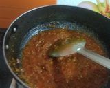 A picture of step 4 of Kadai Paneer.