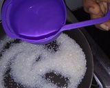 A picture of step 9 of Egyptian Basbousa Cake Without Oven.