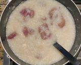 Hình bước làm 1 của món Cháo chân giò, tim gà