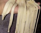 A picture of step 1 of Red sauce pasta handmade.