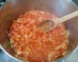 A picture of step 2 of Pasta with tomato, feta and ouzo sauce.