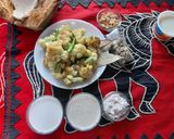 A picture of step 2 of Phulkopir Dab Malai/ Malai Cauliflower with Green Coconut.