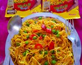 वेजी मसाला मैगी (veggie masala maggi recipe in Hindi) रेसिपी चरण 6 फोटो