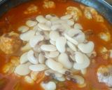 A picture of step 9 of Valencian Paella.