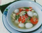 Foto langkah ke 5 dari resep SOP Orak Arik Sayuran Telur Puyuh.
