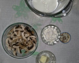 Foto del paso 1 de la receta: Crema de champiñón a base de salsa bechamel