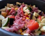 Une image de l'étape 1 de Haché de porc et légumes d’été.